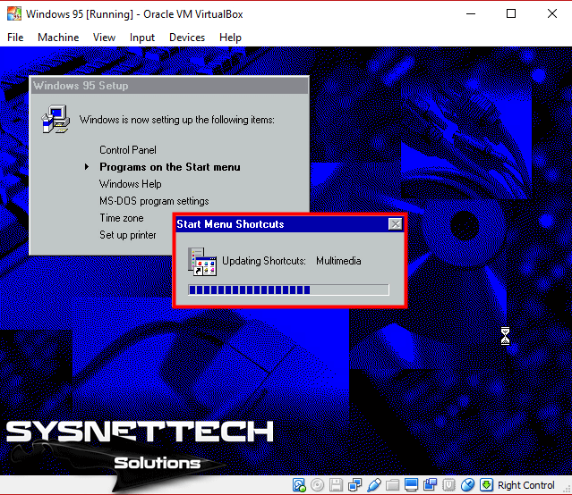 Install Windows 95 On Virtualbox